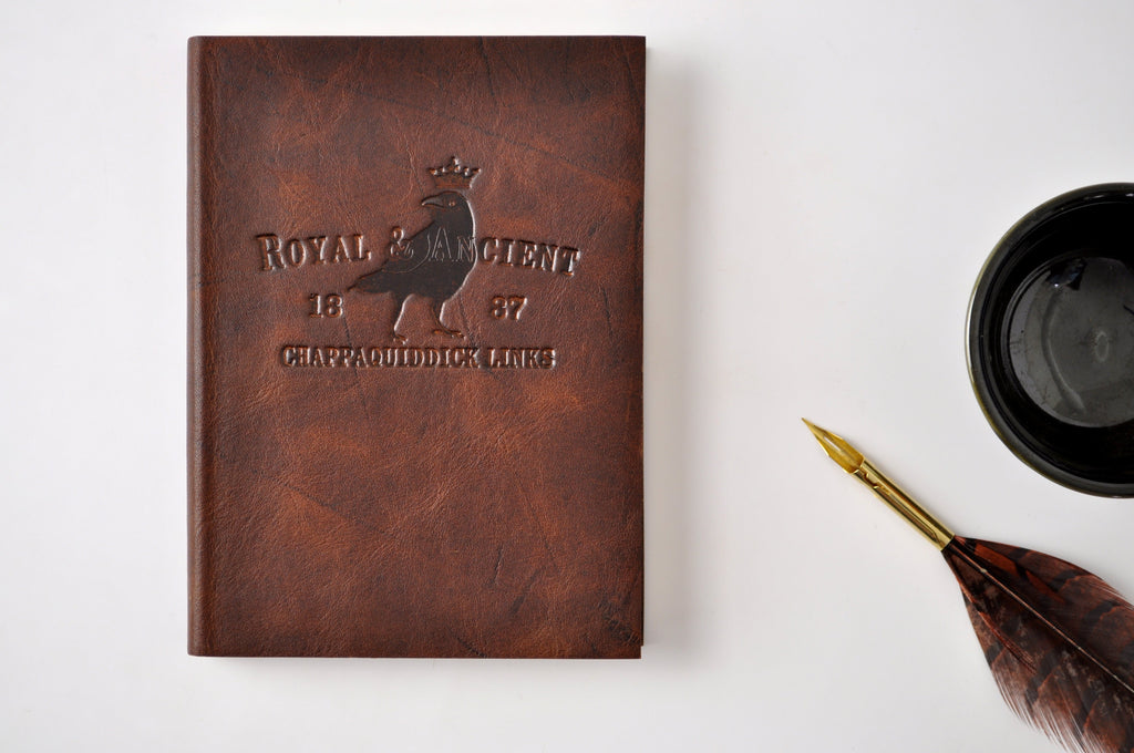 Blind Embossed Logo on Base Camp Journal