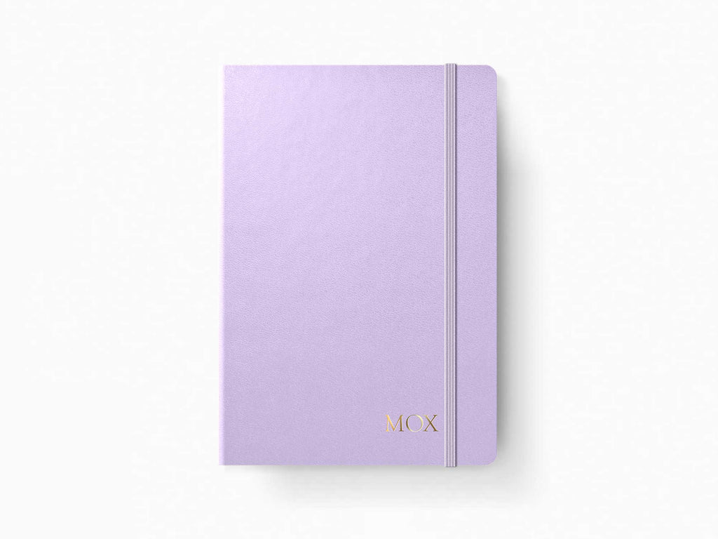 2025 Leuchtturm 1917 Weekly Planner & Notebook - LILAC Hardcover, Ruled Pages