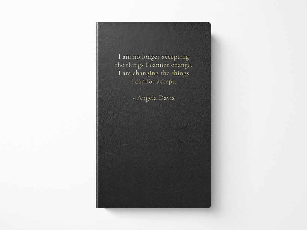 Black Voices Limited Edition Notebook - Angela Davis