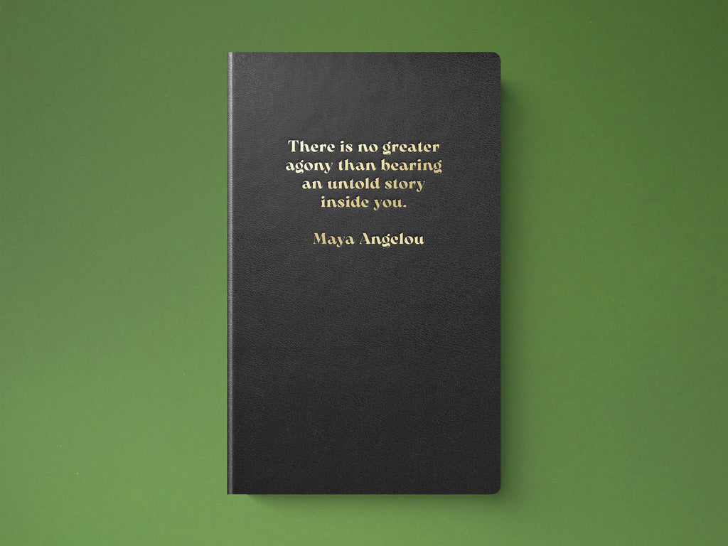 Black Voices Limited Edition Notebook - Maya Angelou