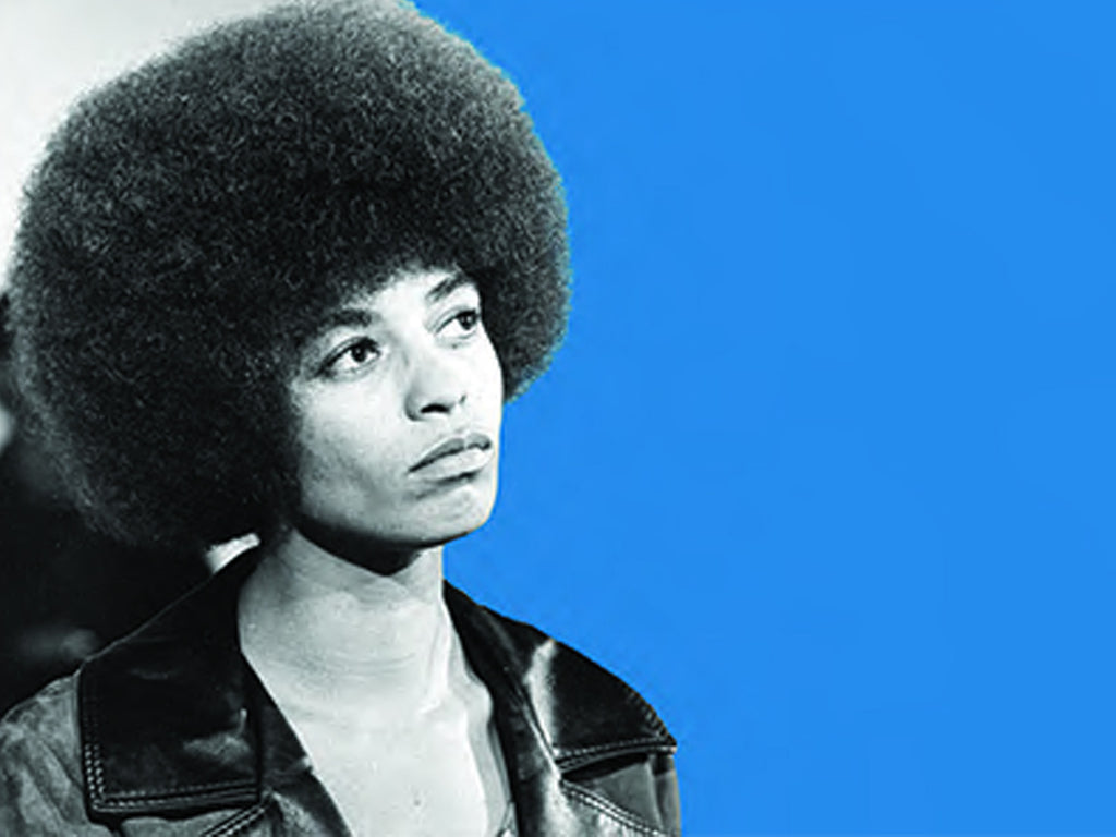 Black Voices Limited Edition Refillable Leather Journal - Angela Davis