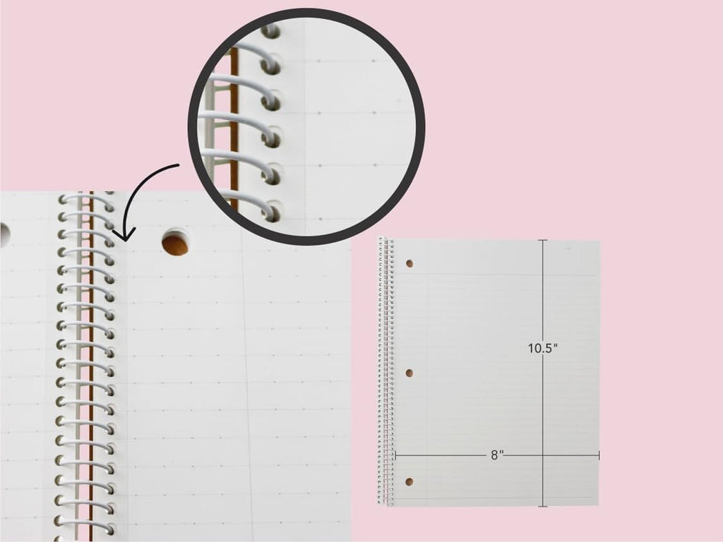 Campus Spiral Notebook 80 Sheets - 3 Pack