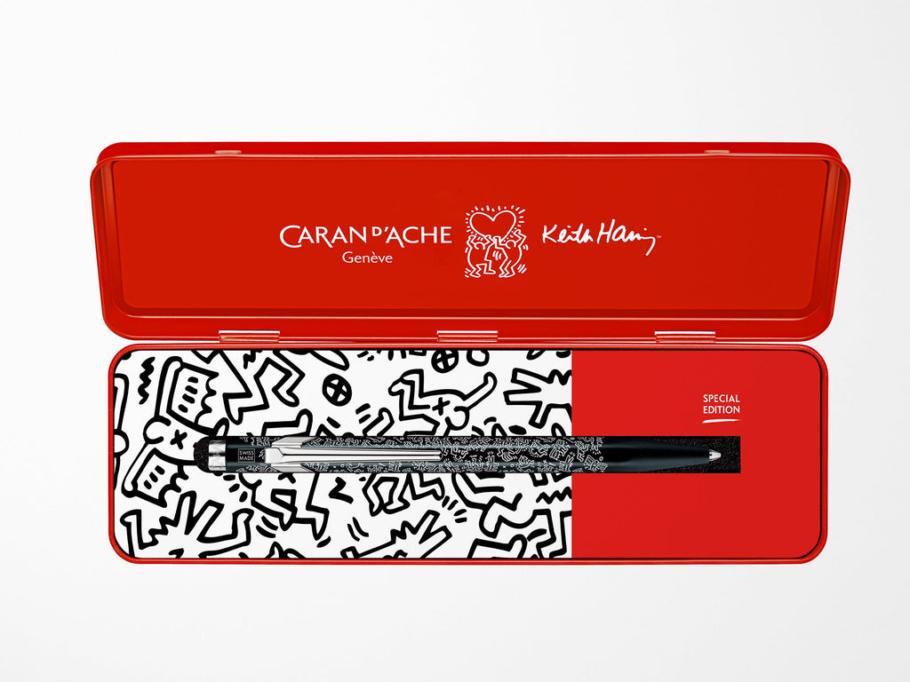 Caran D'Ache 849 Ballpoint KEITH HARING Black Special Edition