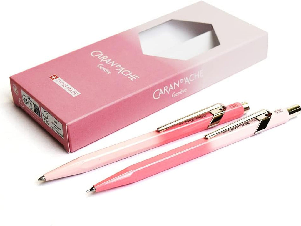 Caran D'Ache 849 Ballpoint Pen and Mechanical Pencil - Blossom Set