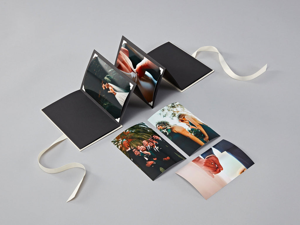 Classic Wedding Leporello Photo Album