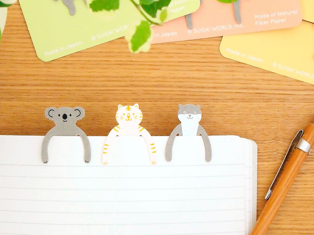 Clip Family Paperclip Bookmarks - Otter