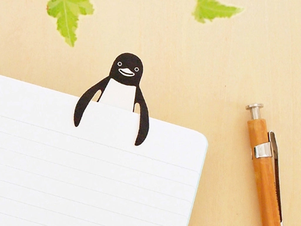 Clip Family Paperclip Bookmarks - Penguin