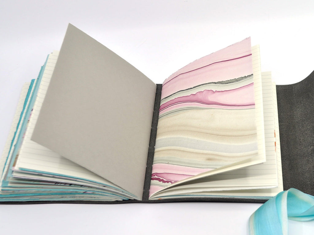 Cotton Candy One of a Kind Leather Journal