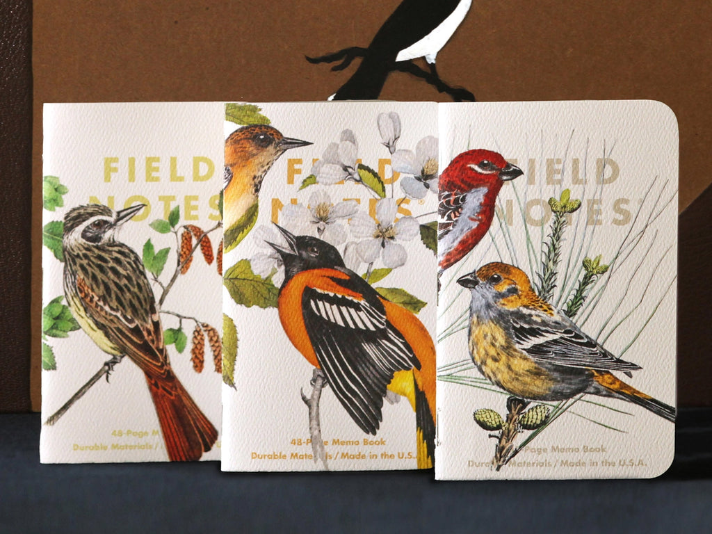 Field Notes Birds and Trees of North America Memo Book Set of 3