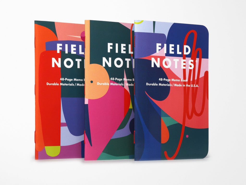 Field Notes Flora Memo Book Set of 3