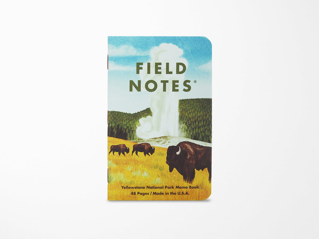 Field Notes National Parks Series C Memo Book Set of 3