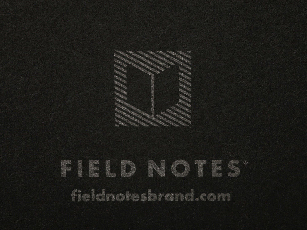 Field Notes Pitch Black Notebook Set of 2