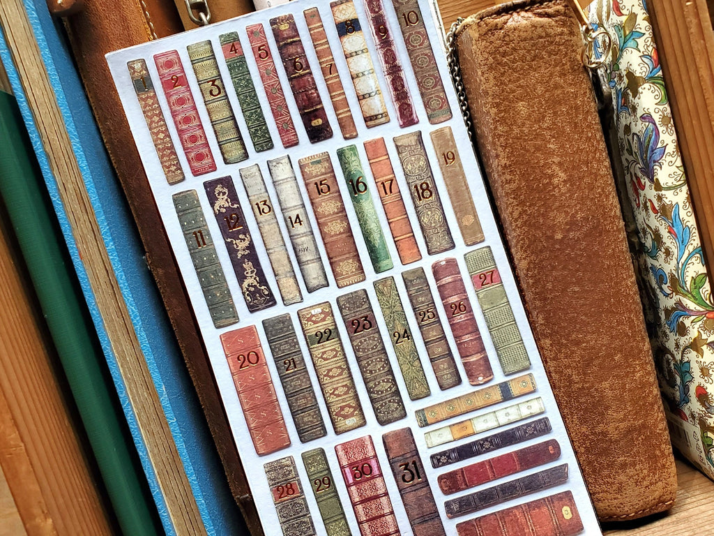 Gilded Books Sticker Sheet