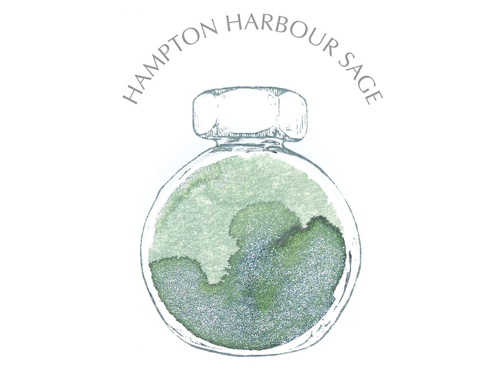 Hampton Harbour Sage Fountain Pen Ink