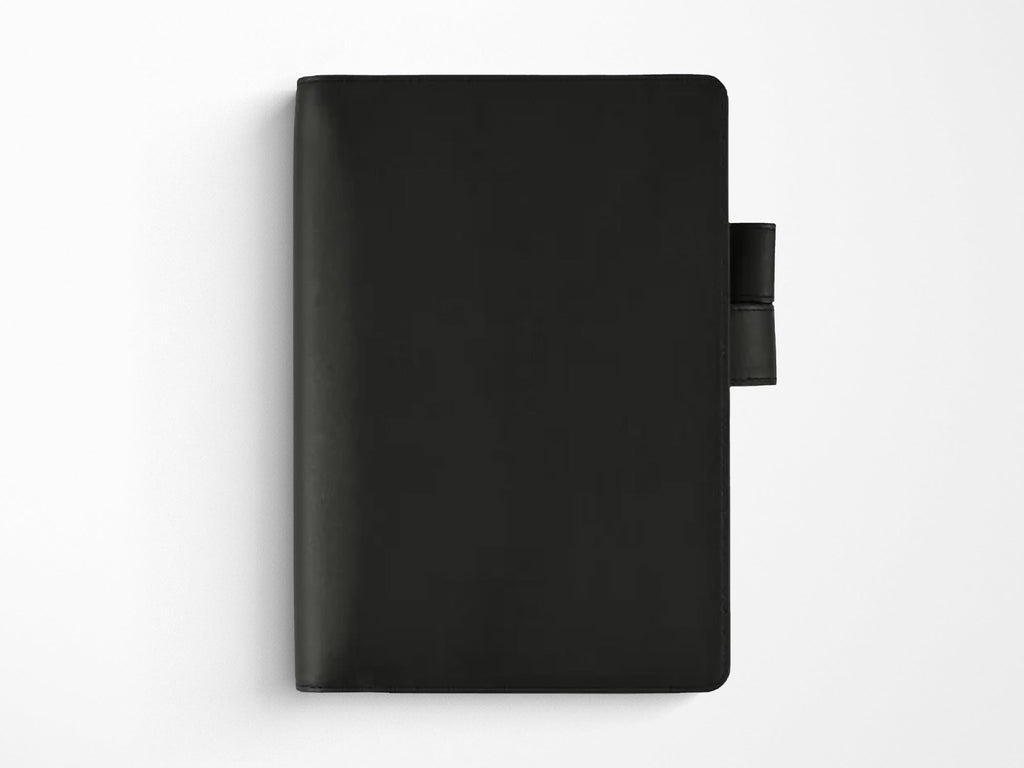 Hobonichi Techo A5 Cousin Cover - TS Basic Black Leather