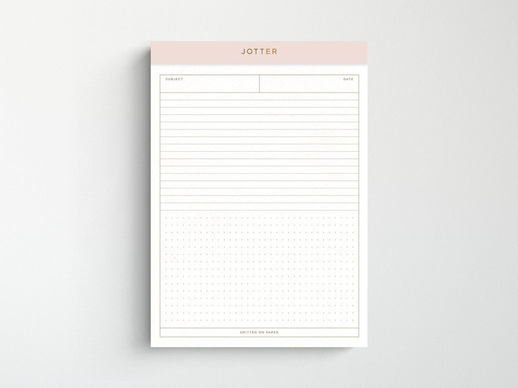 Jotter Line and Dot Legal Notepad