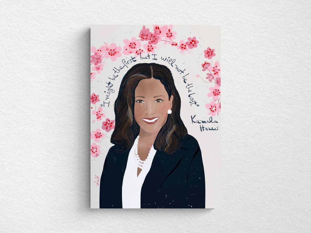 Kamala the First Greeting Card