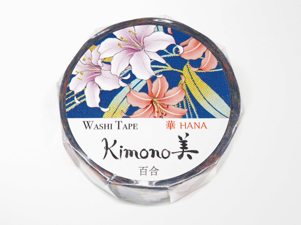 Kimono Beauty Lily Washi Tape