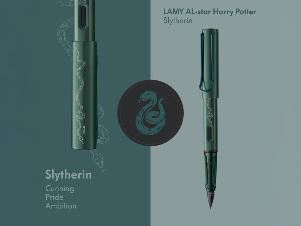 Lamy AL STAR x Harry Potter Fountain Pen - Slytherin