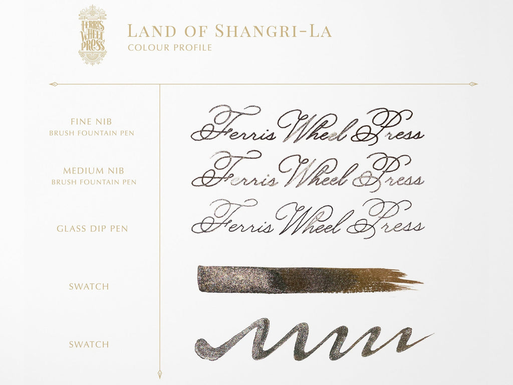 Land of Shangri-La Fountain Pen Ink