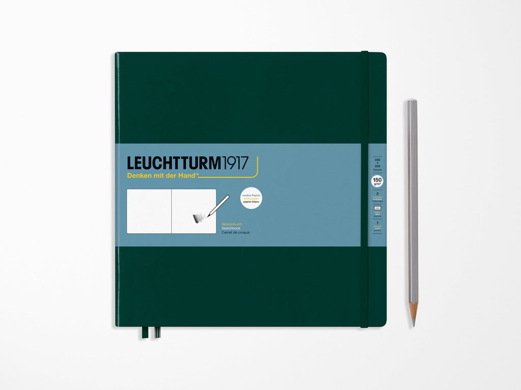 Leuchtturm 1917 Sketchbook - Forest Green