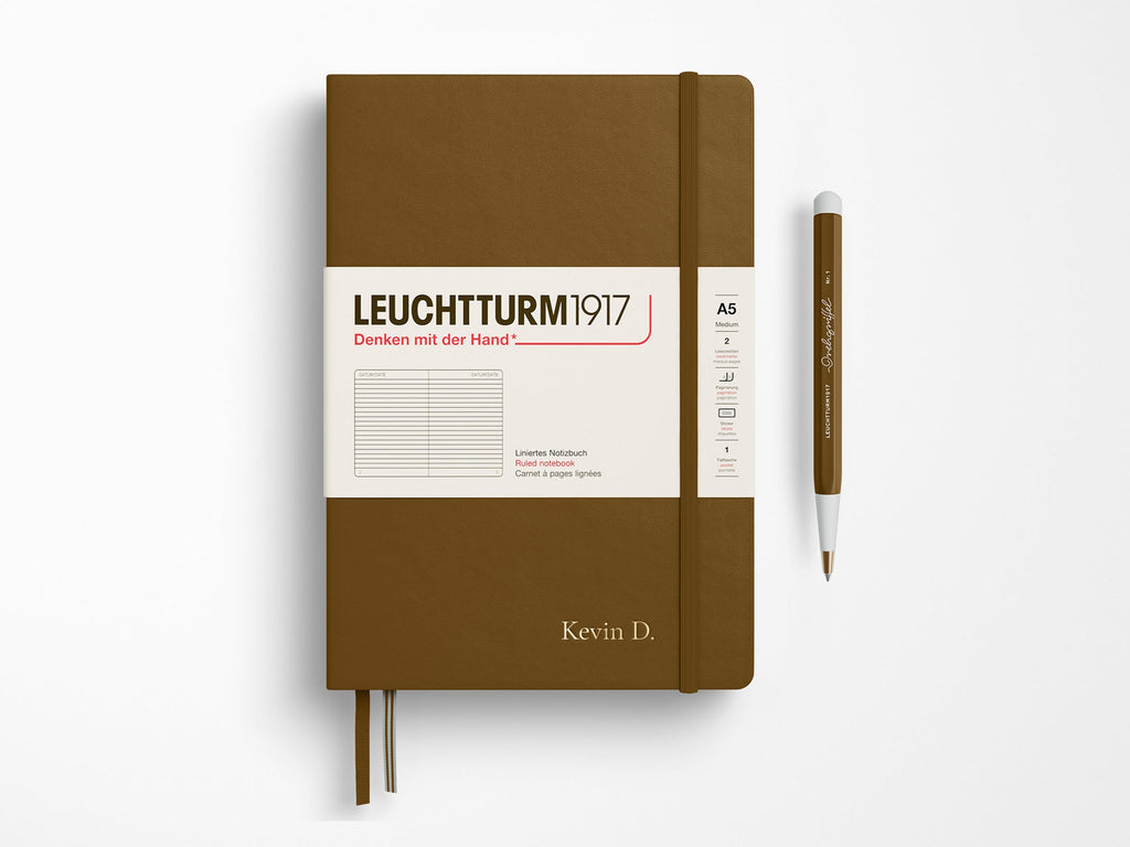 Leuchtturm 1917 Soft Cover Notebook - Spice Brown