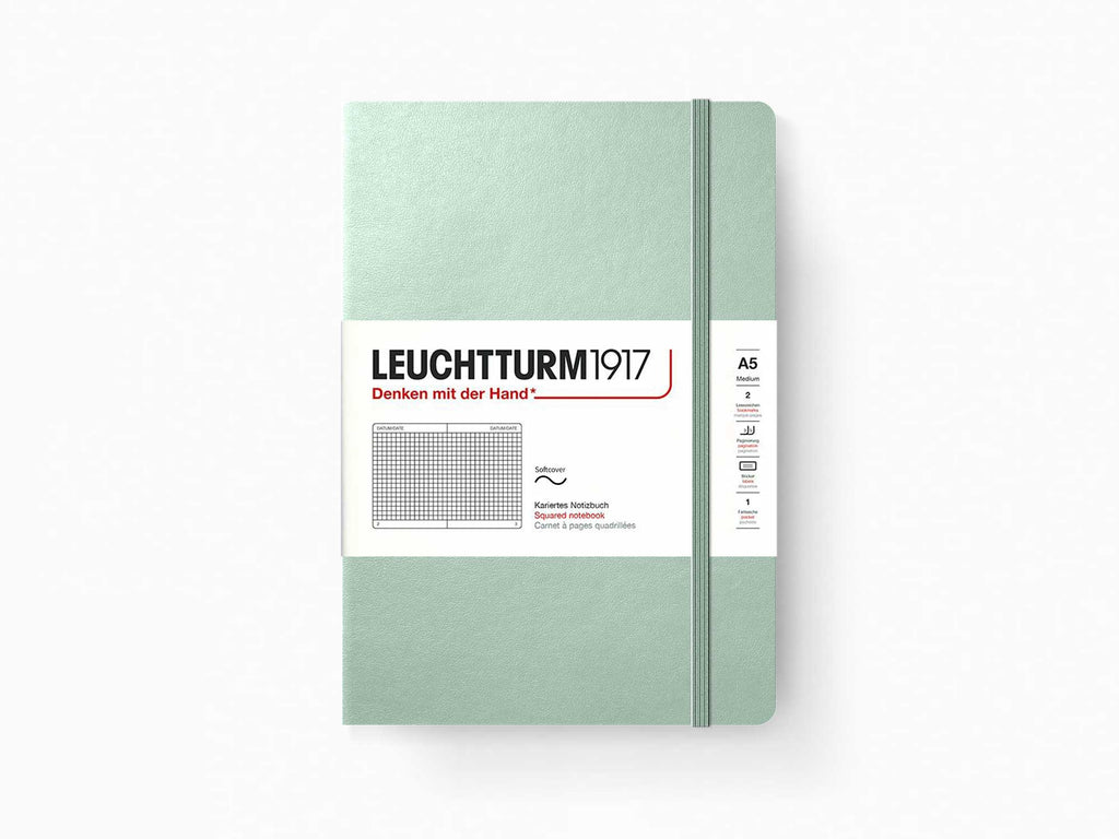 Leuchtturm 1917 Softcover Notebook - Mint Green