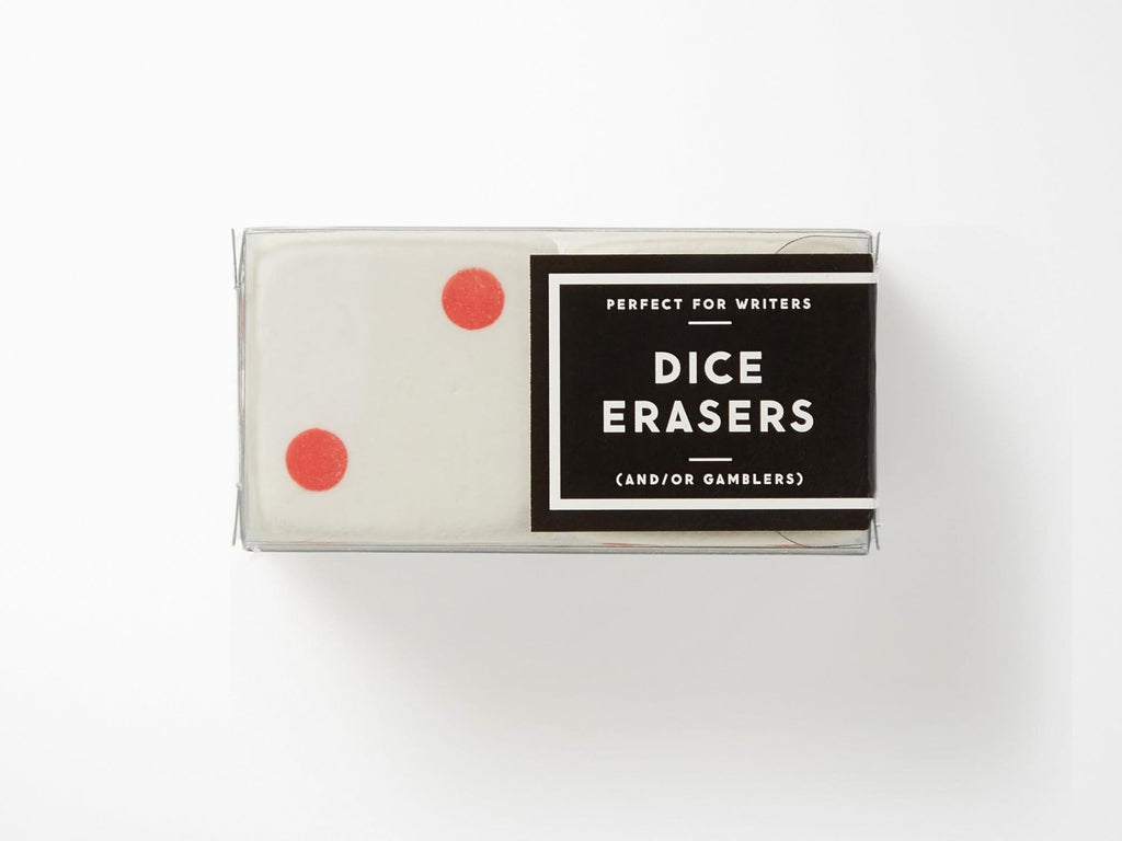 Make Big Mistakes Giant Dice Eraser Set