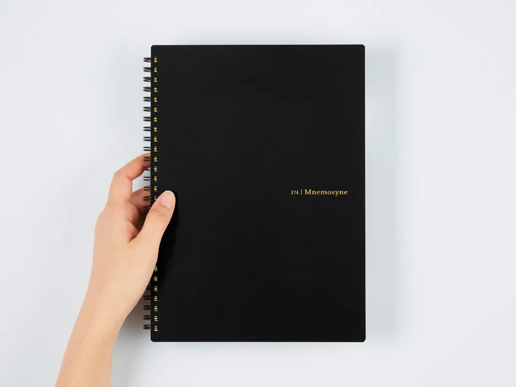 Maruman Mnemosyne Notebook N174 - B5 8mm Lined with Vertical Divider