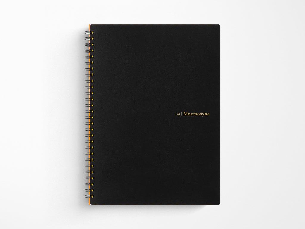 Maruman Mnemosyne Notebook N174 - B5 8mm Lined with Vertical Divider