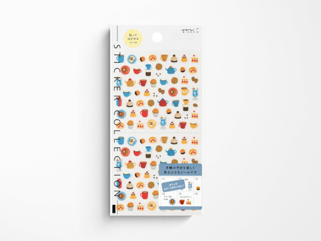 Midori Planner Stickers - Cafe