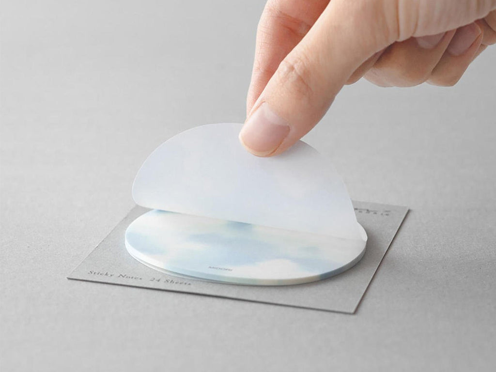 Midori Sticky Notes - Transparent Light Blue Sky