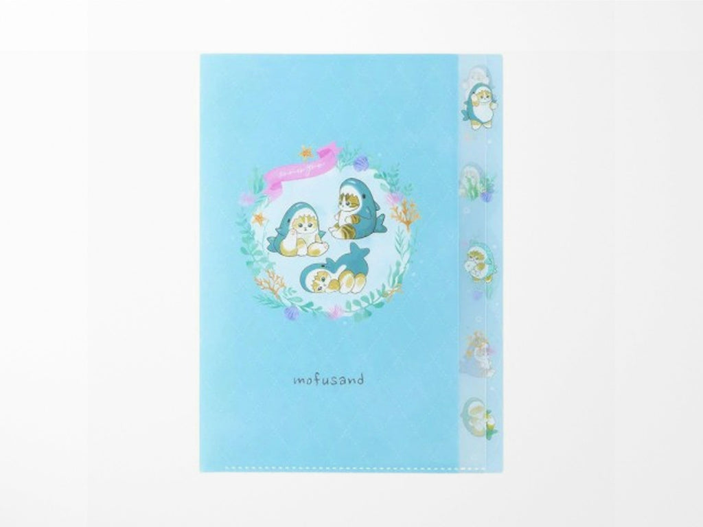 Mofusand Clear Pocket Folder A4 - Shark