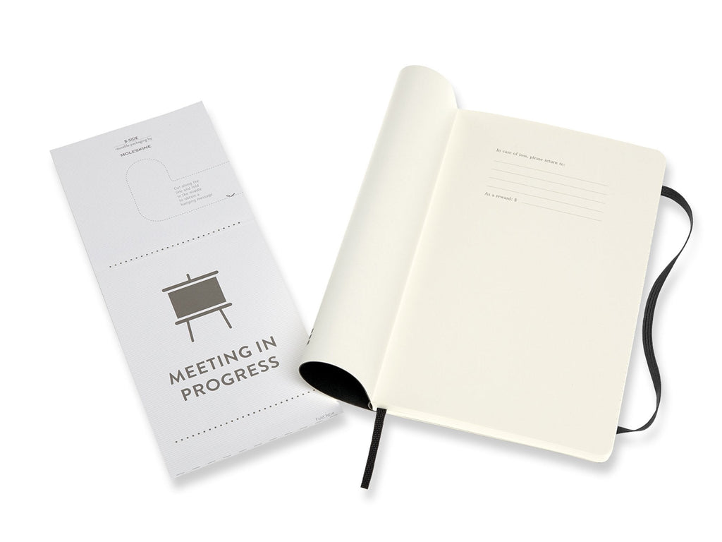 Moleskine PRO Notebook Black Soft Cover