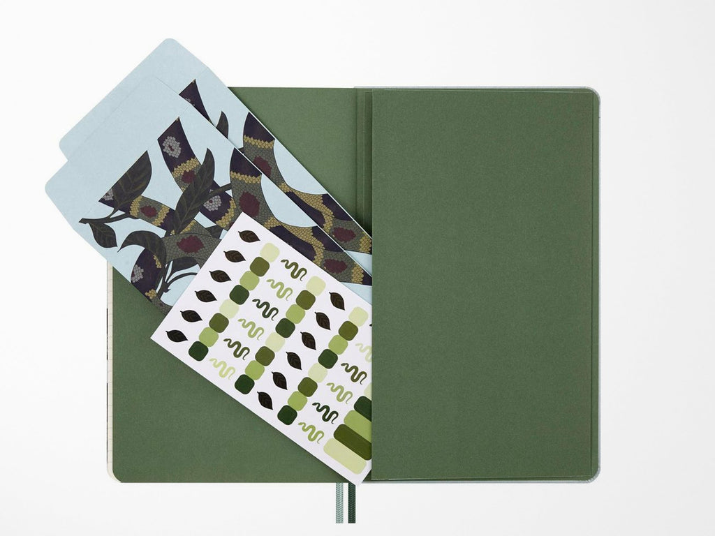 Moleskine Year Of The Snake Green Silk Notebook