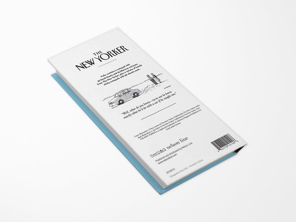 New Yorker Lined Note Folio