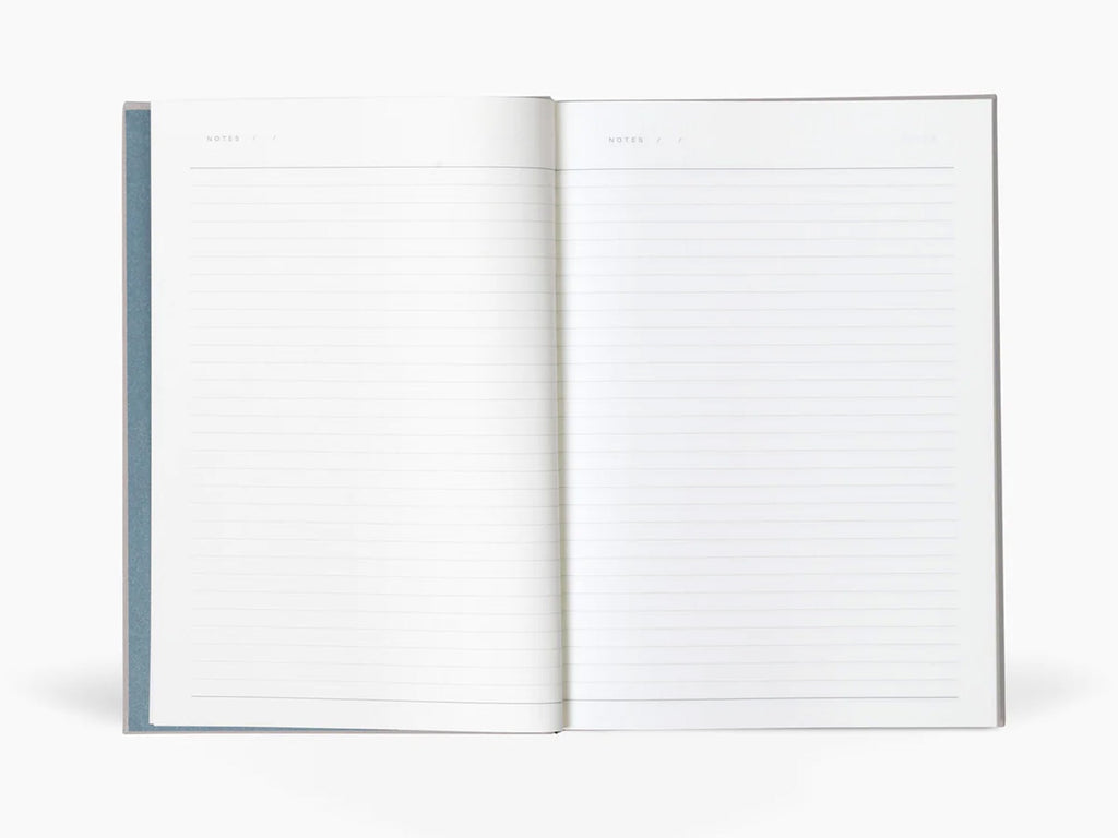 Notem BEA Notebook with Elastic Band - Light Grey