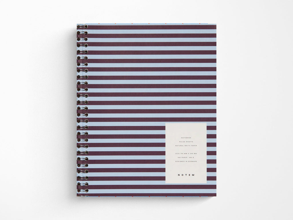 Notem NELA Journal - Large Bordeaux & Blue