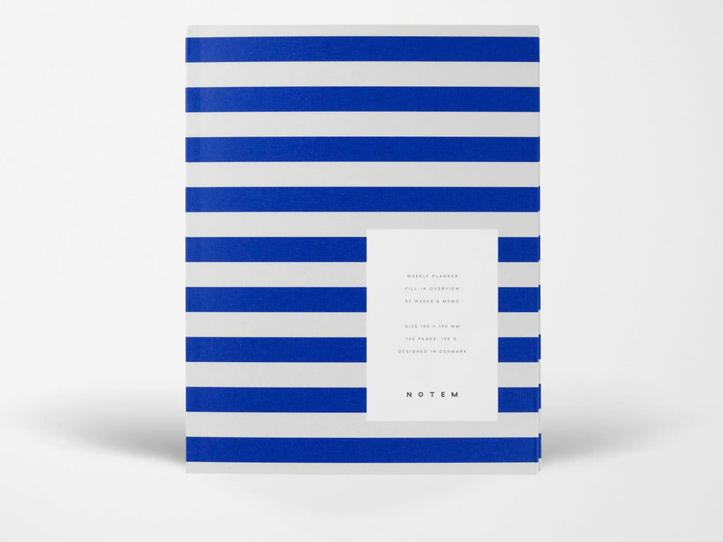 Notem UMA Weekly Planner - Medium Bright Blue