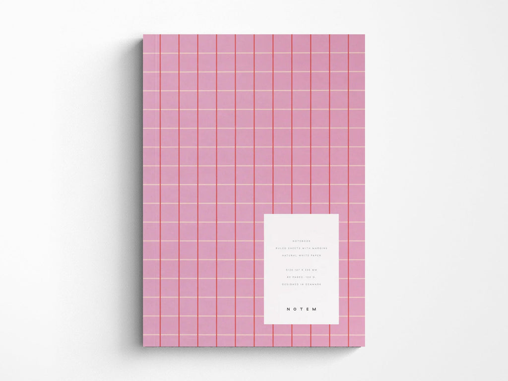 Notem VITA Journal - Medium Rose Grid