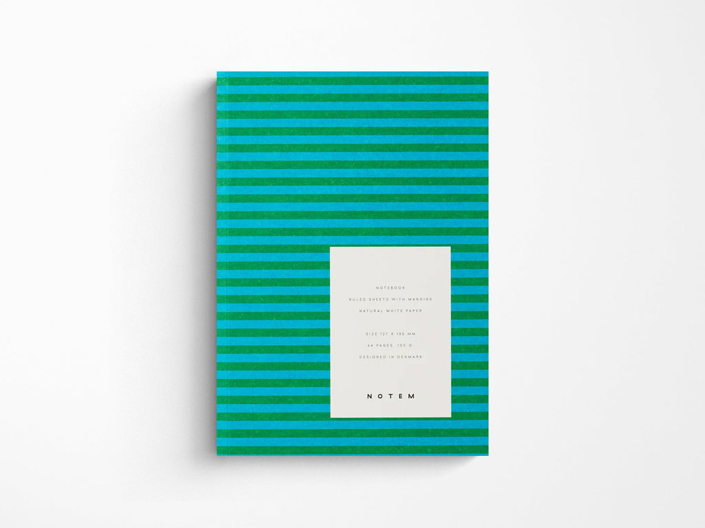 Notem VITA Journal - Small Green Stripe