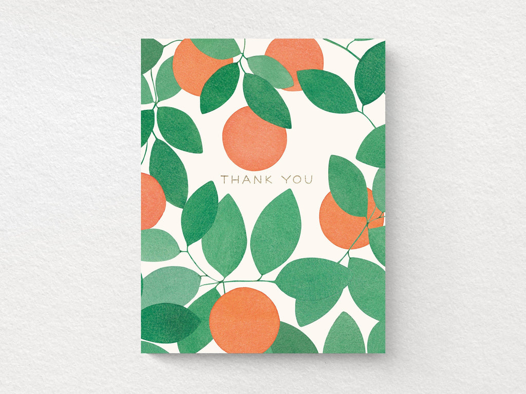 Orange Grove Thank You Cards Box of 6