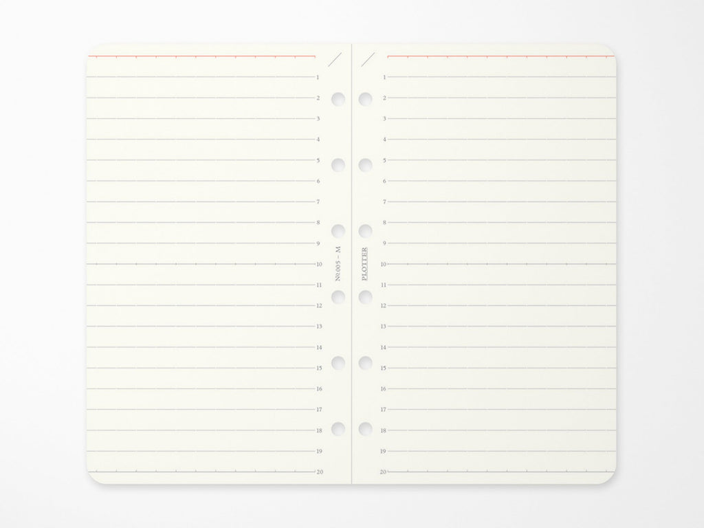 PLOTTER Refill Memo Pad Ruled - Mini Size