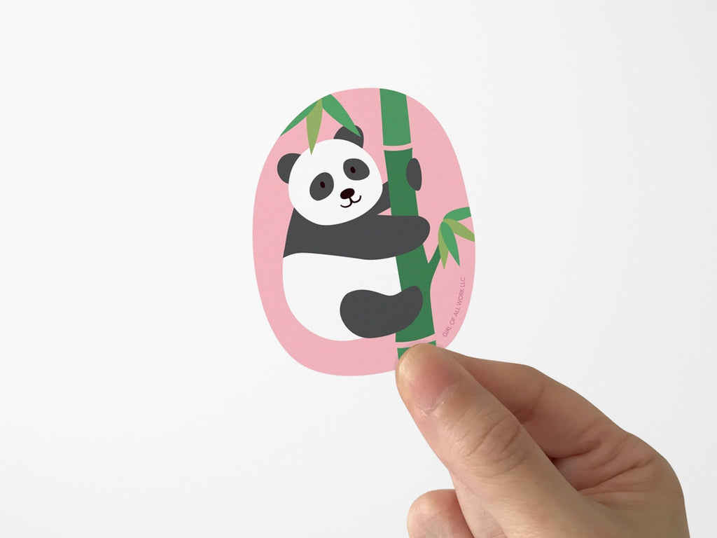 Panda Vinyl Sticker