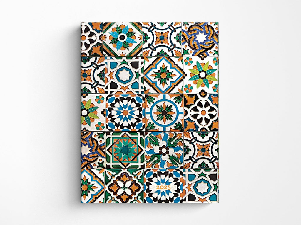 Paperblanks 2025 Daily Planner ULTRA | Porto Portugese Tiles