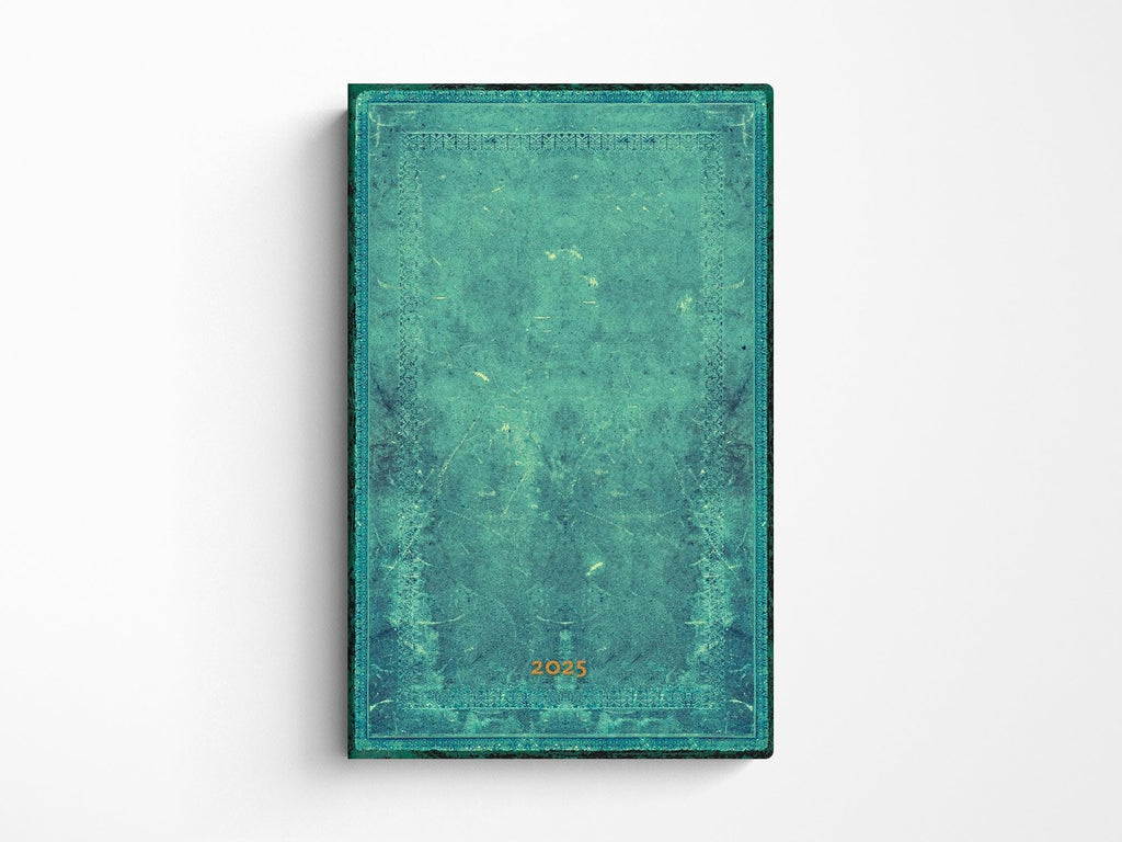 Paperblanks 2025 Weekly Planner MAXI | Pacific Blue Bold