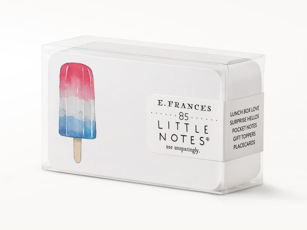 Patriotic Popsicle Little Notes