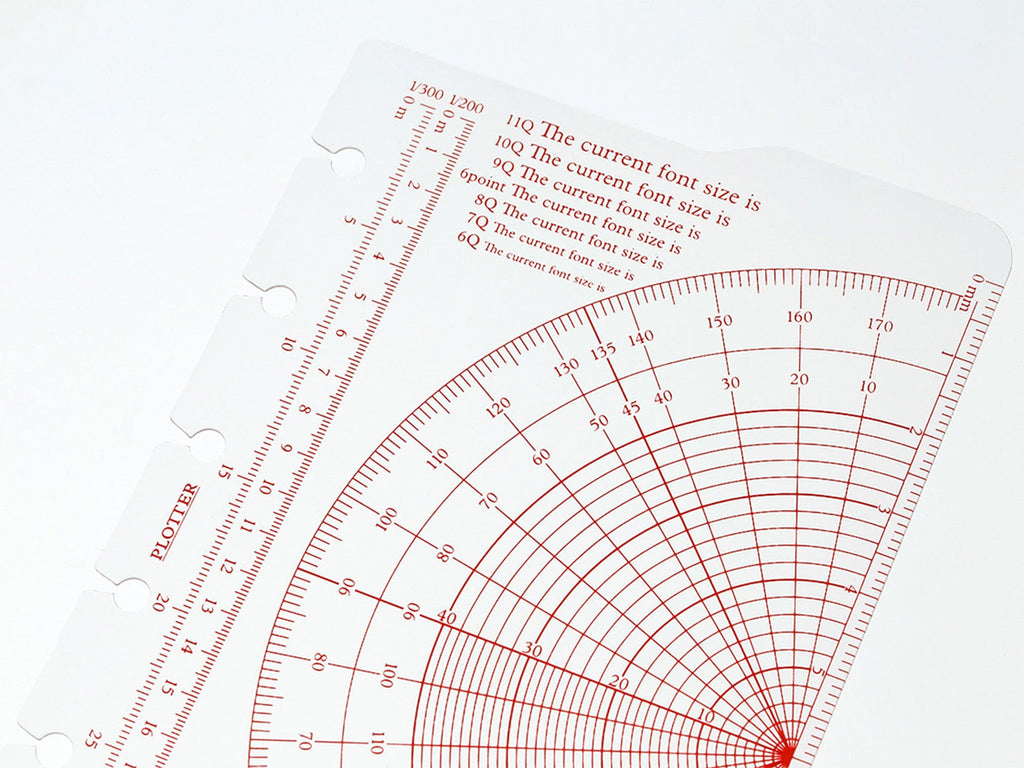 PLOTTER Ruler Pad - Mini Size