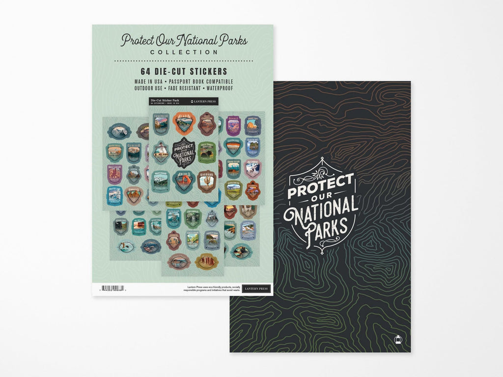 Protect Our National Parks Stickers - Pack of 64