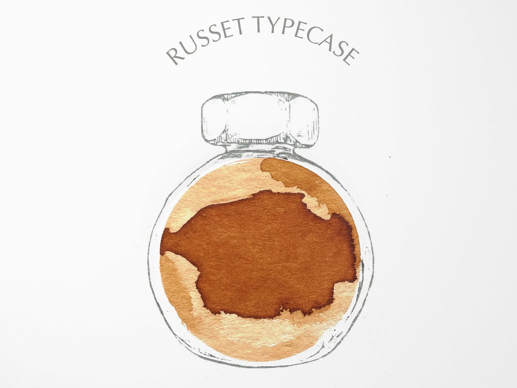 Russet Typecase Fountain Pen Ink